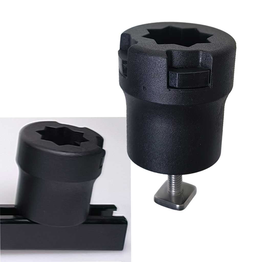 1 Peça Adaptador de Trilho Des - Fishing Kayak Fish Finder Mount avaliação e preço